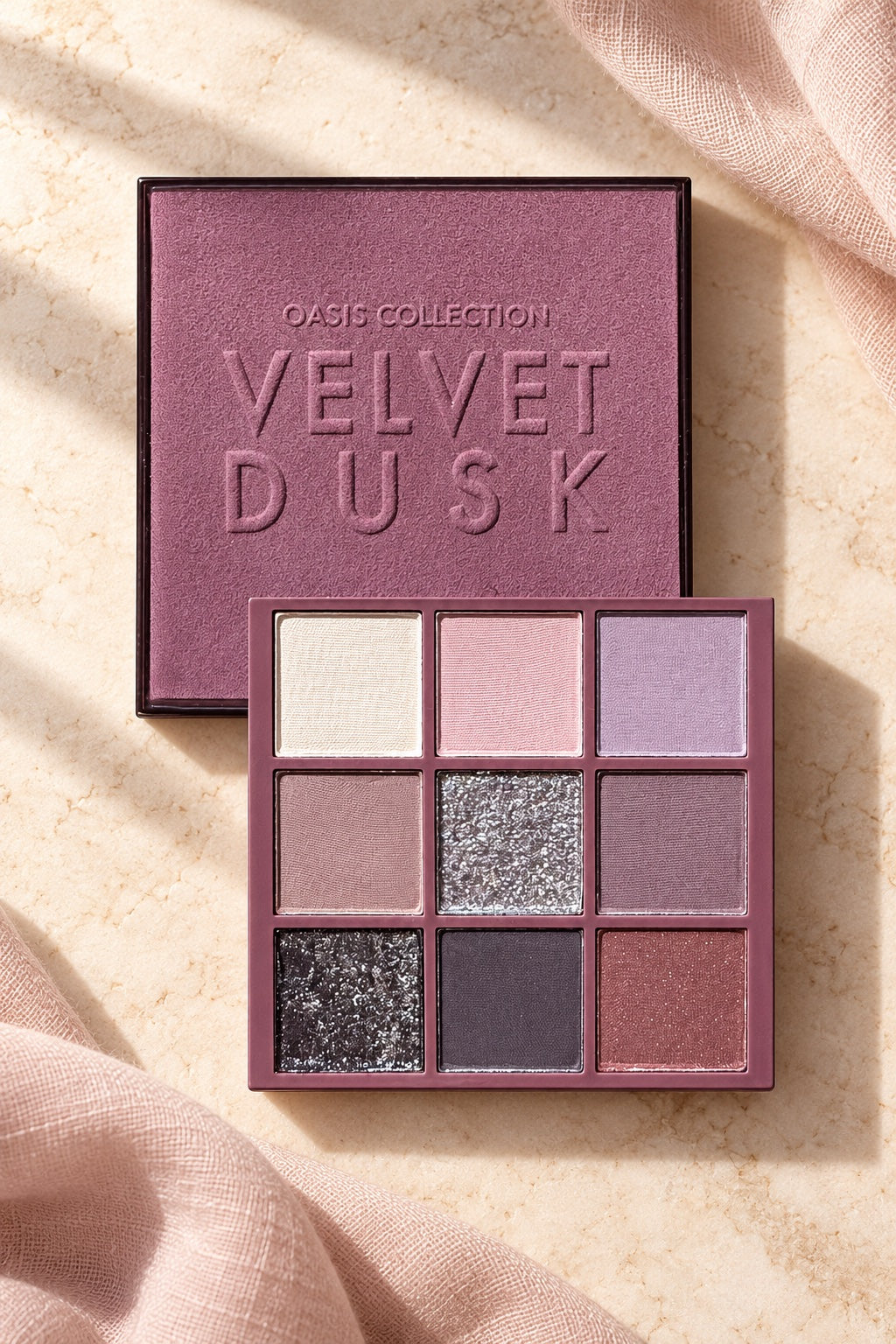 Velvet Dusk Eyeshadow Palette - Oasis Collection