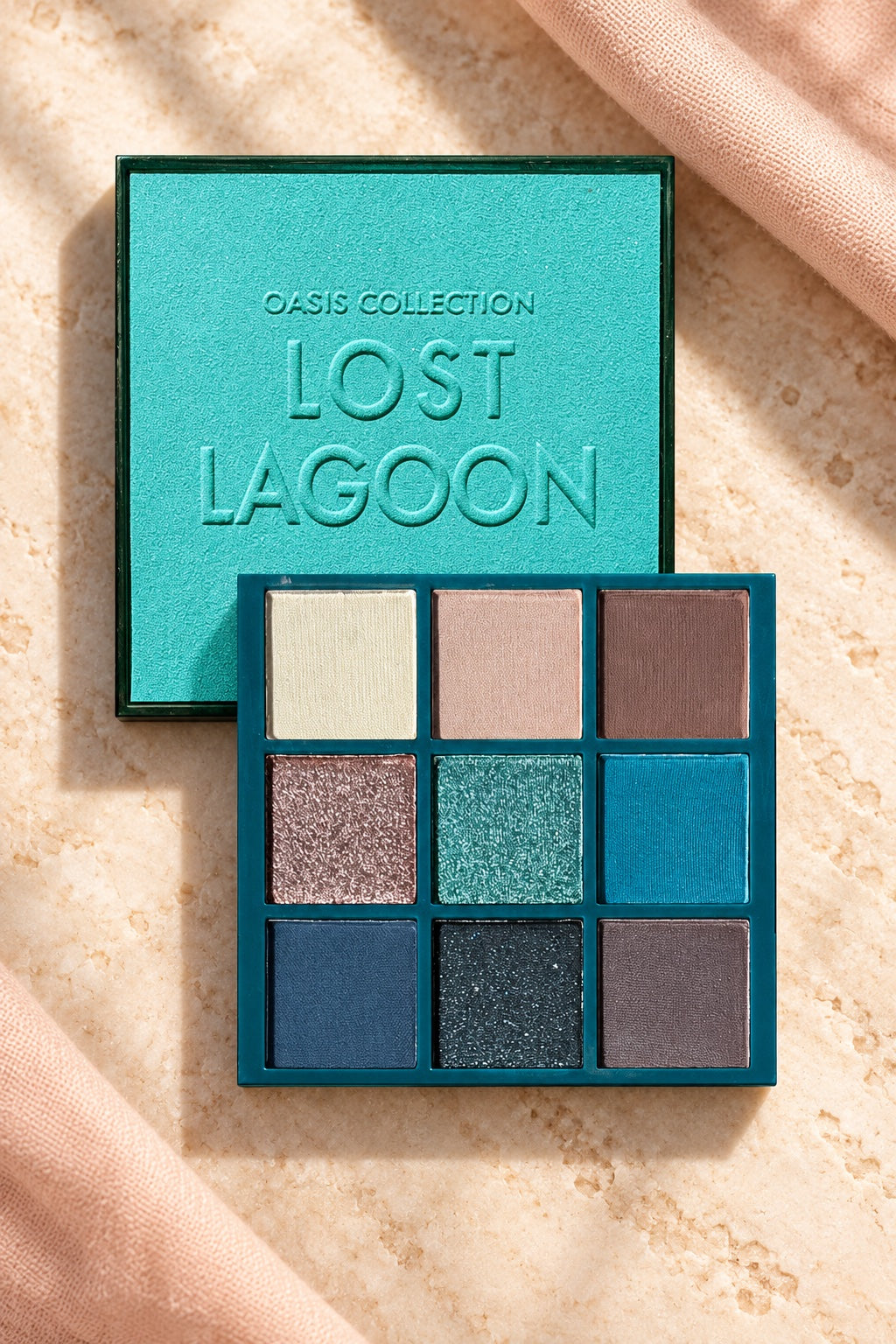 Lost Lagoon Eyeshadow Palette - Oasis Collection