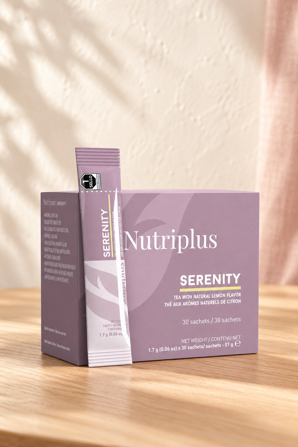 Nutriplus Serenity Lemon Tea