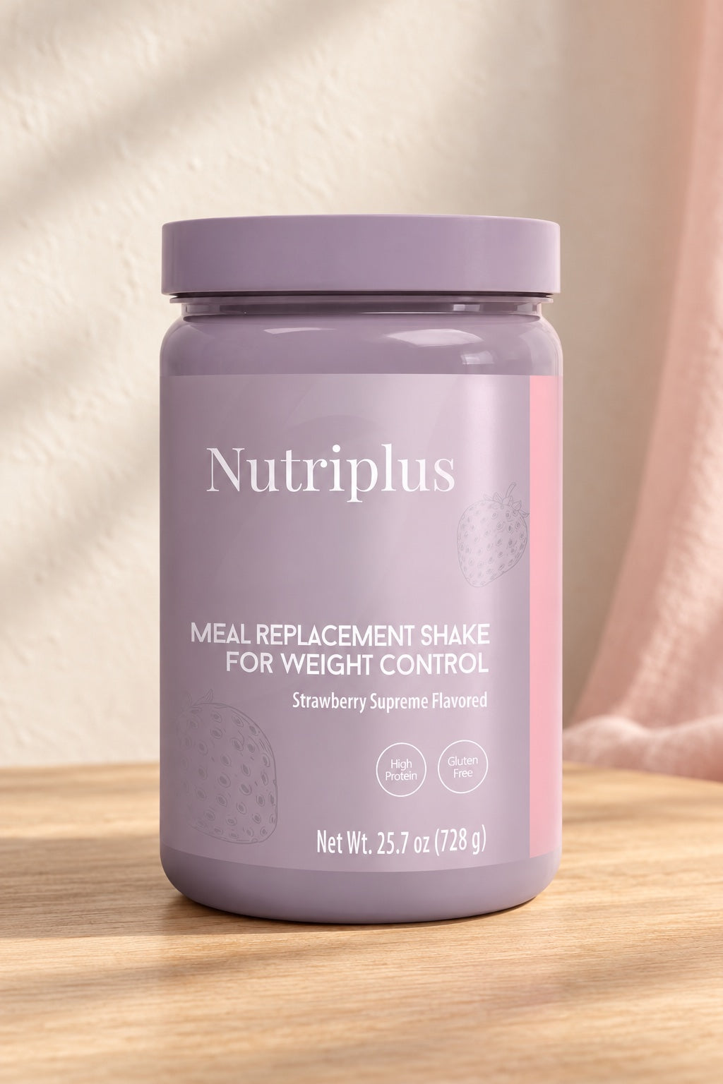 Nutriplus Shake Strawberry Supreme