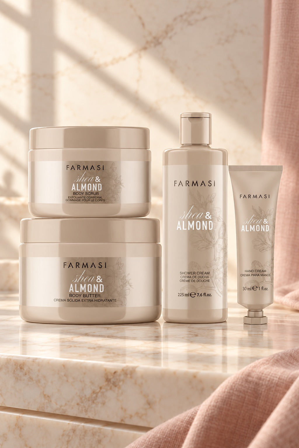 Shea Butter & Almond Body Set